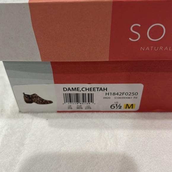 NATURALIZER Soul Cheetah Dame ankle boots-NIB - Picture 7 of 8